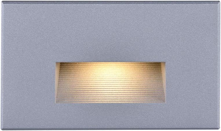 Gray LED Horizontal Step Light with Modern Design