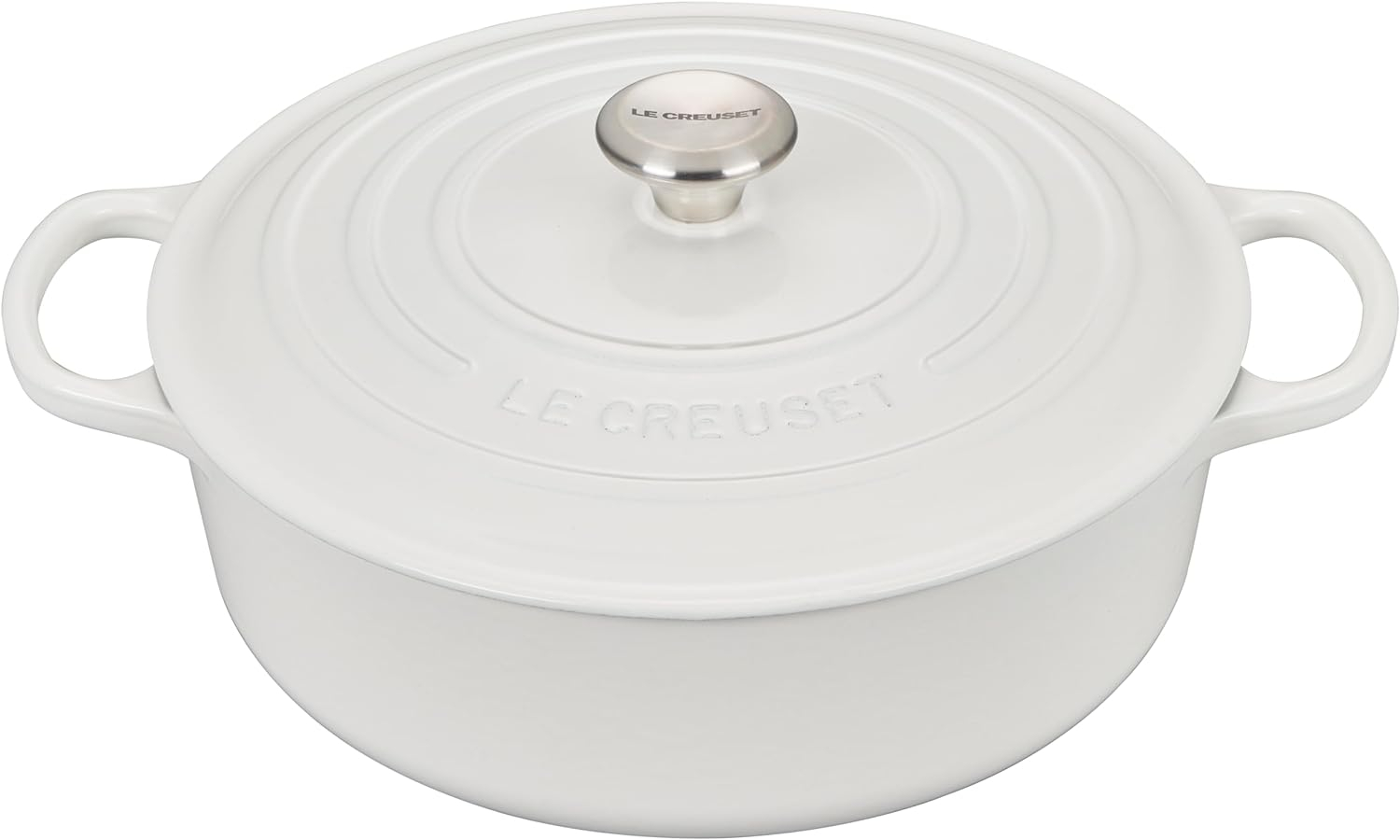 Le Creuset Le Creuset Enameled Cast Iron Signature Round Wide Dutch Oven, 6.75 Qt.