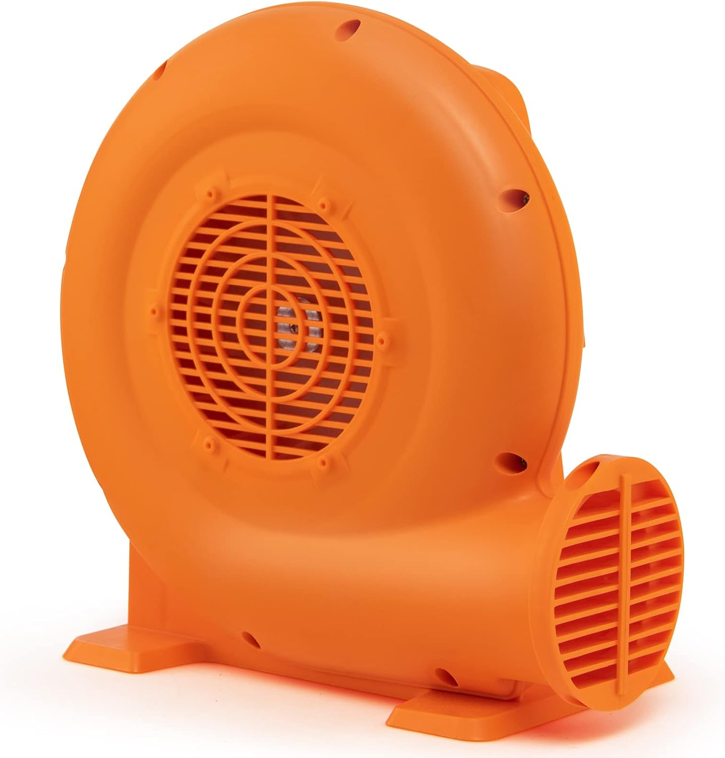Orange 550W High-Efficiency Air Blower for Inflatables