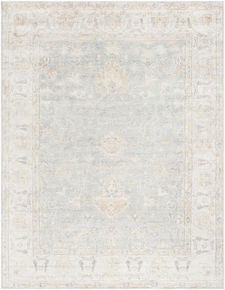 Safavieh MHJ415A Maharaja Light Blue / Ivory