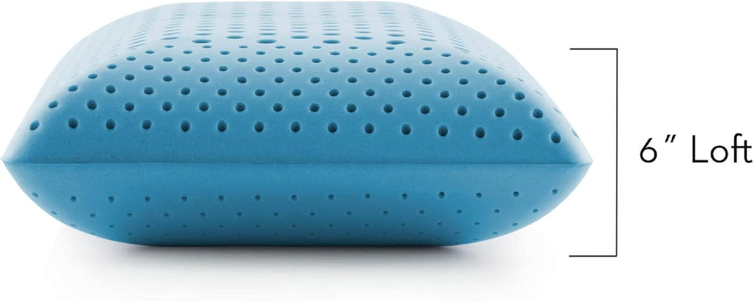 Queen Blue Gel-Infused ActiveDough Cooling Pillow
