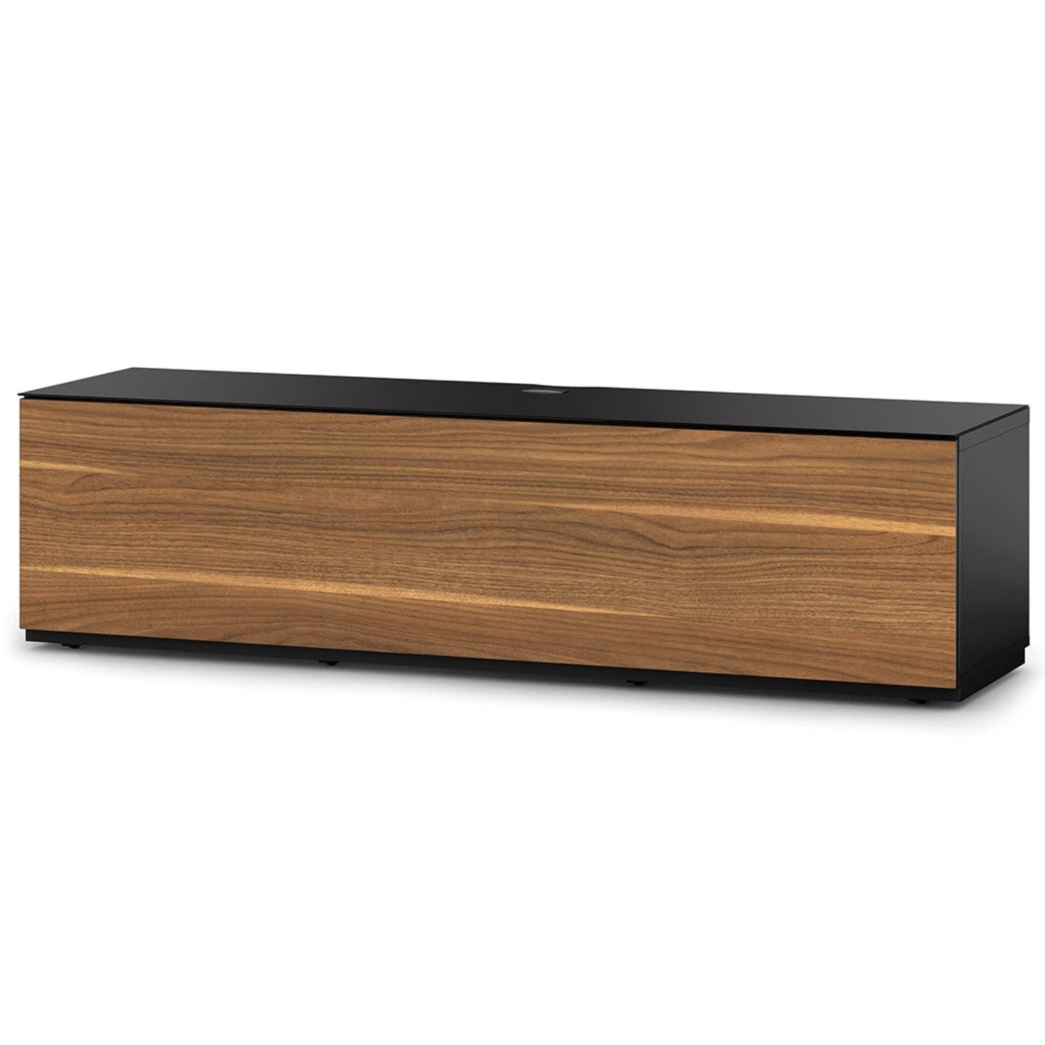 Sonorous Studio ST-160B TV Stand sizes up to 70 - Black (Walnut Cover)