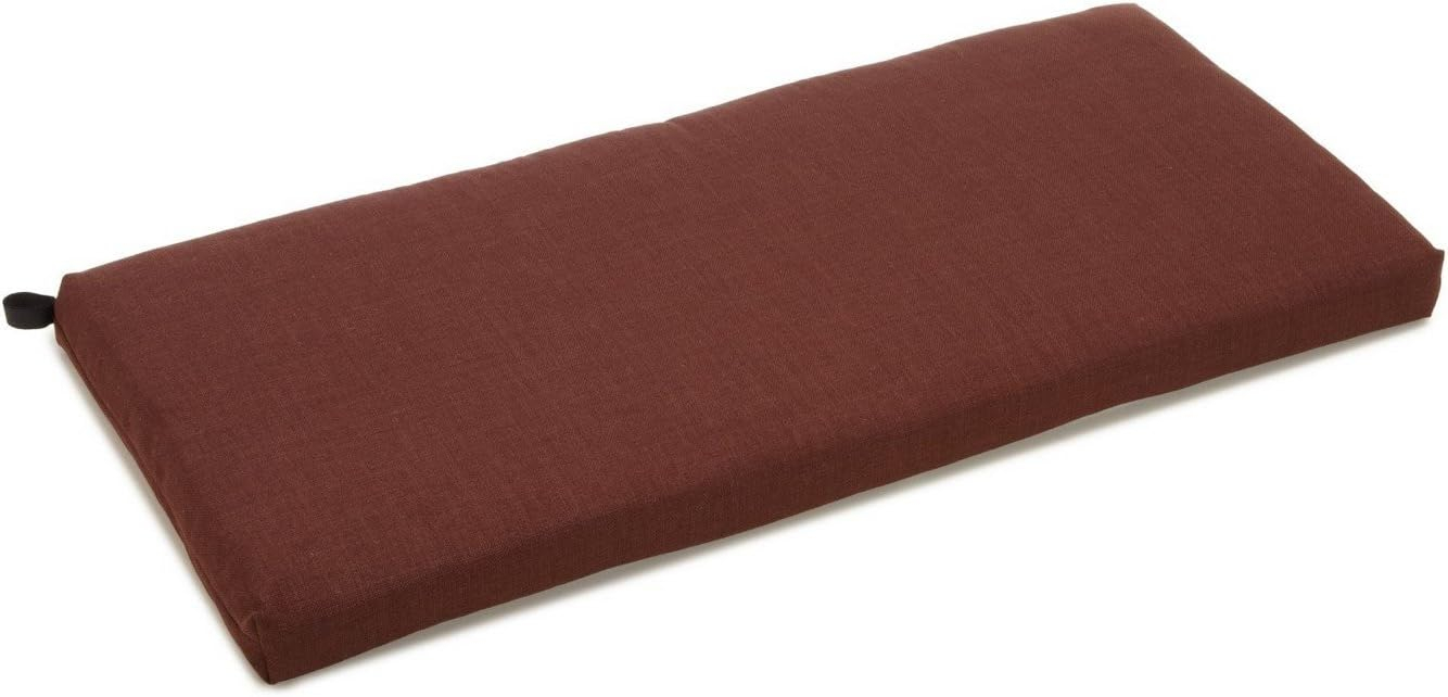 Cocoa 48-Inch Outdoor Bench Cushion with Fasteners
