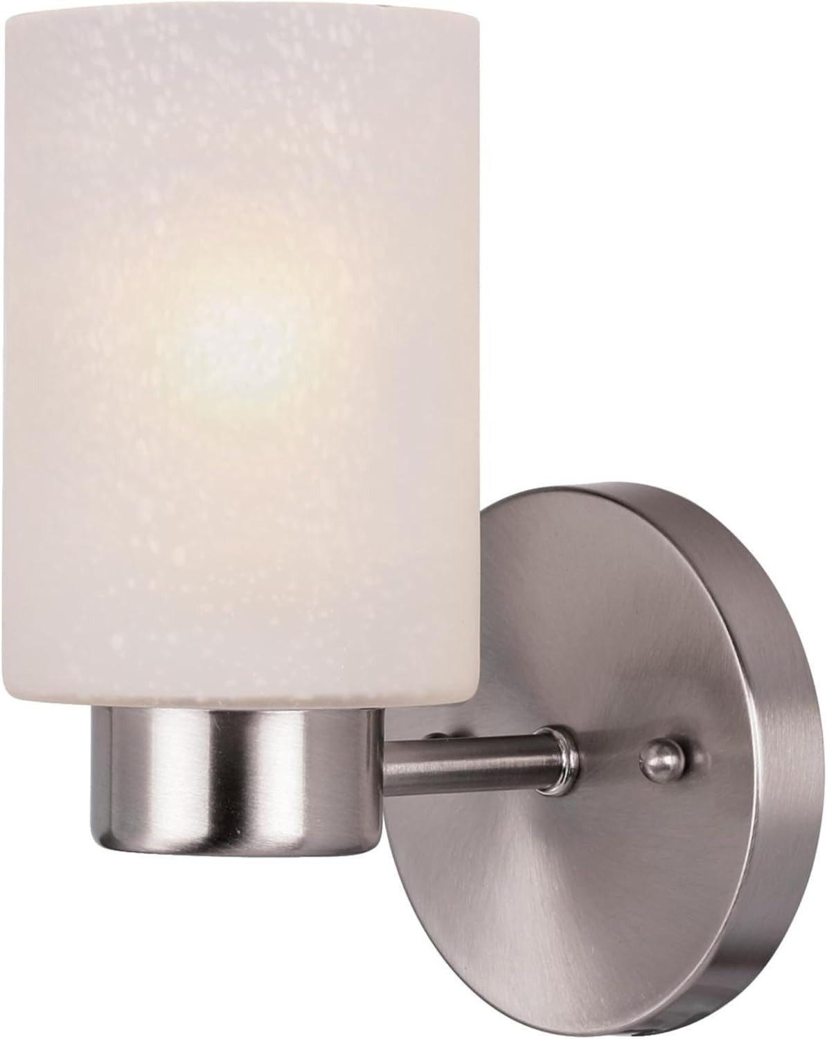 Westinghouse Sylvestre 1-Light Brushed Nickel Gray Wall Sconce