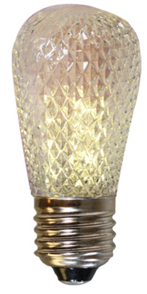 American Lighting S14-LED-WW Box Of 25 Faceted Plastic- 1.5 Watt- S14-shaped Led Lamp- Warm White