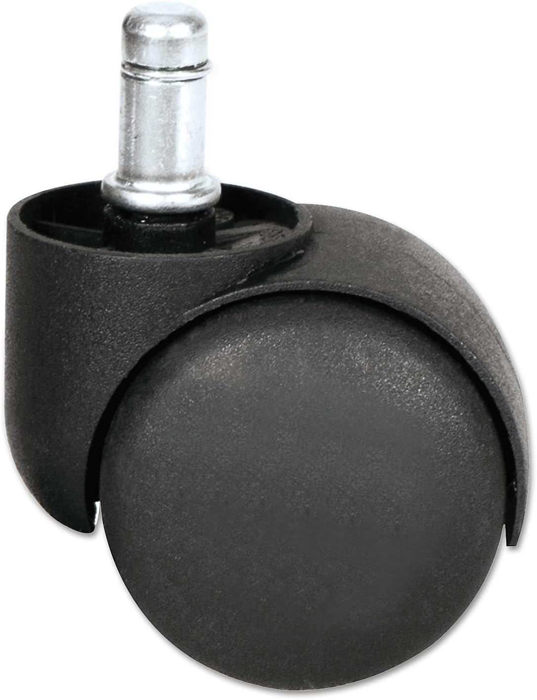 Alera® B Stem,1.5"Dual Wheel Hooded Caster