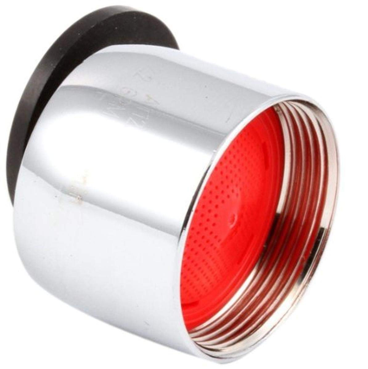 Chrome and Red Brass Non-Splash Aerator with Female Threads
