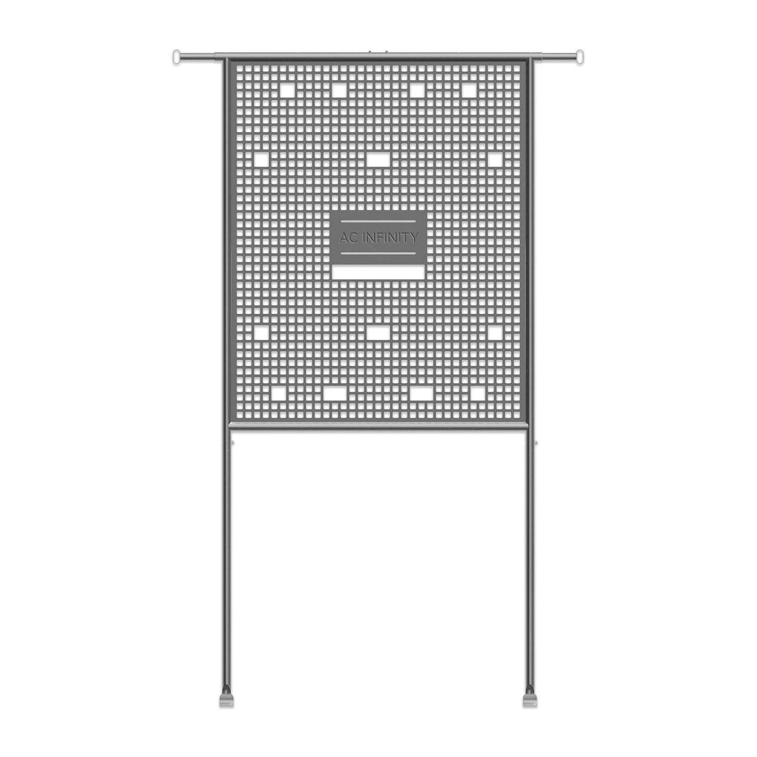 AC Infinity Gear Board, Grow Tent Equipment Board with Cable Management Slots, Steel Wall Organizer Mounts Clip Fans, Controllers, LED Drivers, and Ballasts in 5x5 Grow Tents or Smaller