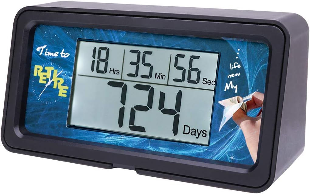 AIMILAR Digital Countdown Timer - 9999 Days Countdown with Backlight for Retirement, Wedding, Vacation, Christmas, New Baby, Classroom, Lab, Kitchen, Cooking
