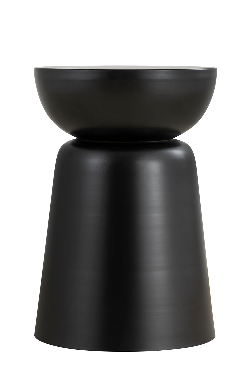 DRAM 21" Black Iron Modern Stool