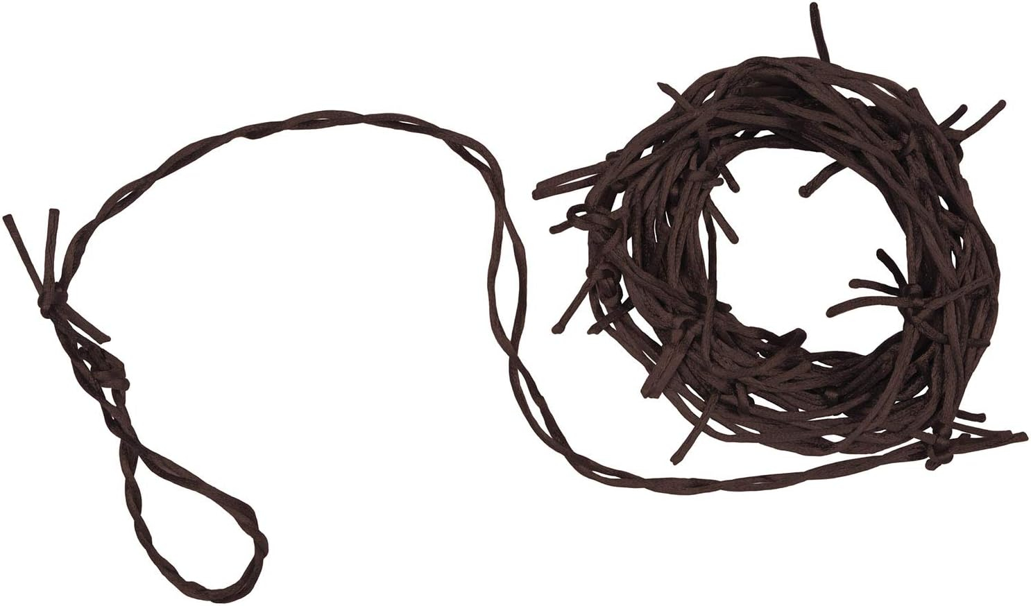 Rusty Barbed Wire Garland 12' - 12 Pack (1 Per Card)