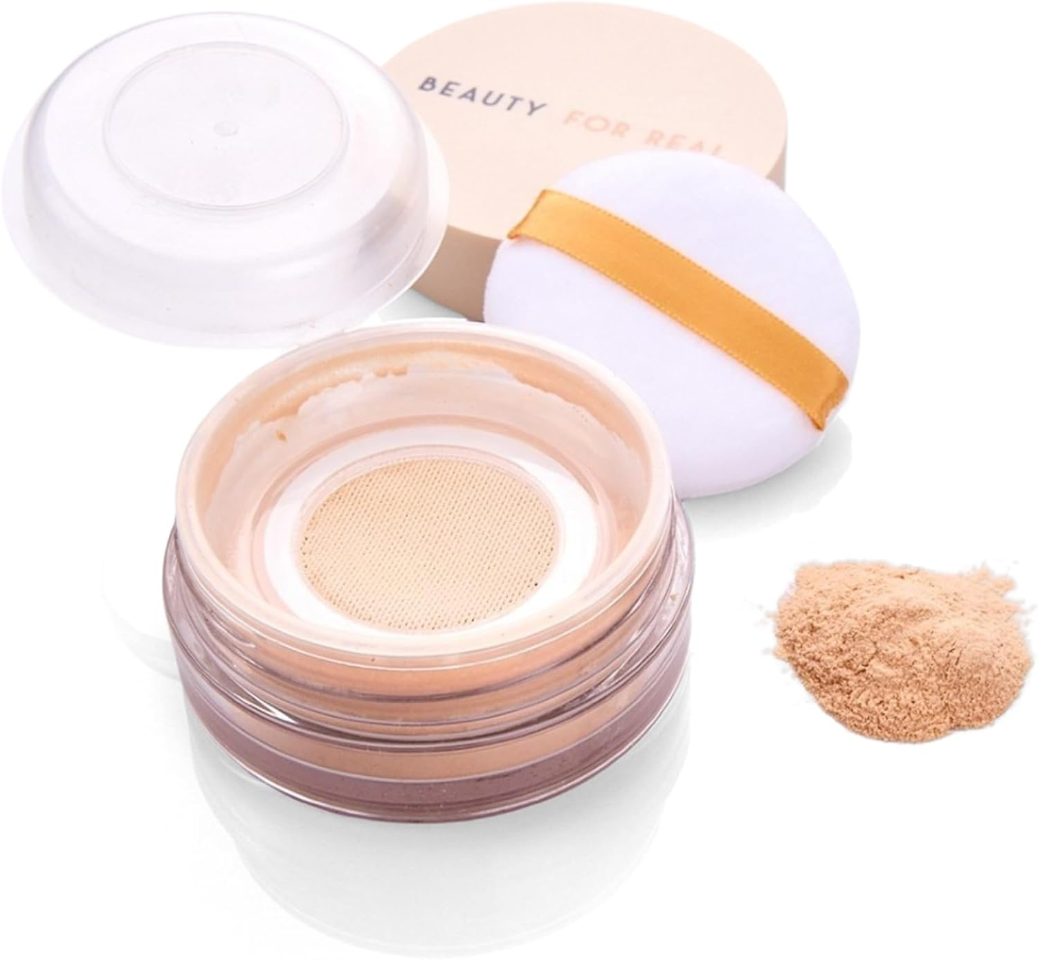 Translucent Matte Loose Finishing Powder with Vitamin E