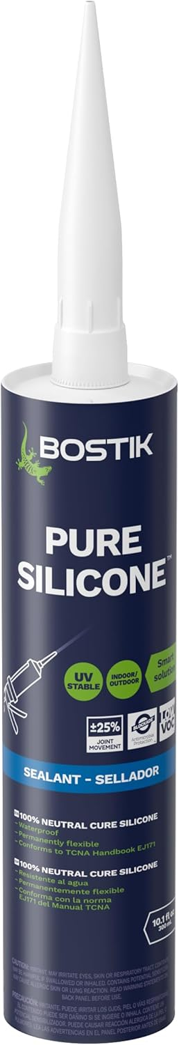 BOSTIK Bostik Silicone Caulk 10.1 oz