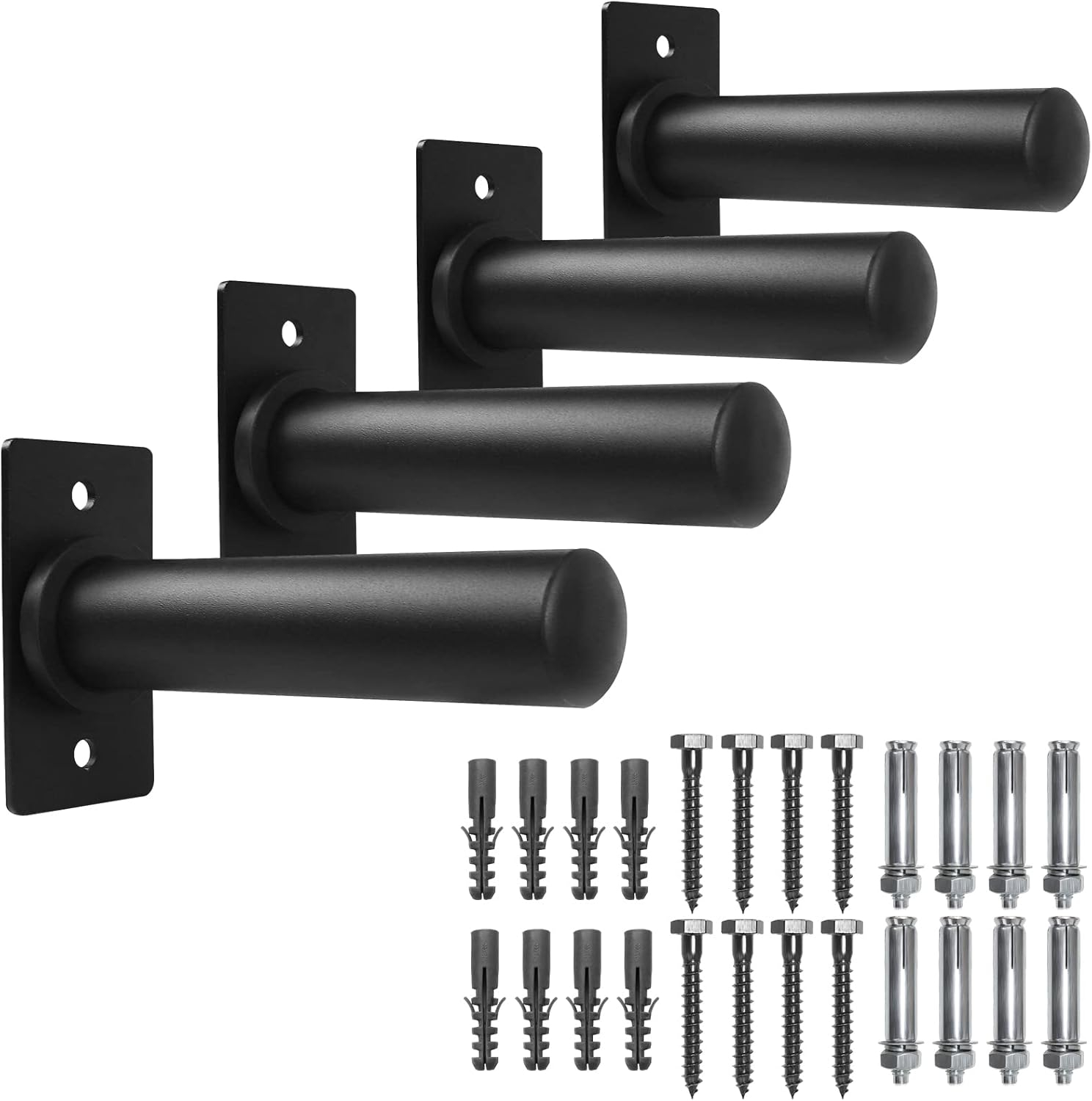 A2ZCARE Wall Mount Weight Plate Holder – Fits 2” Olympic Weight Plates
