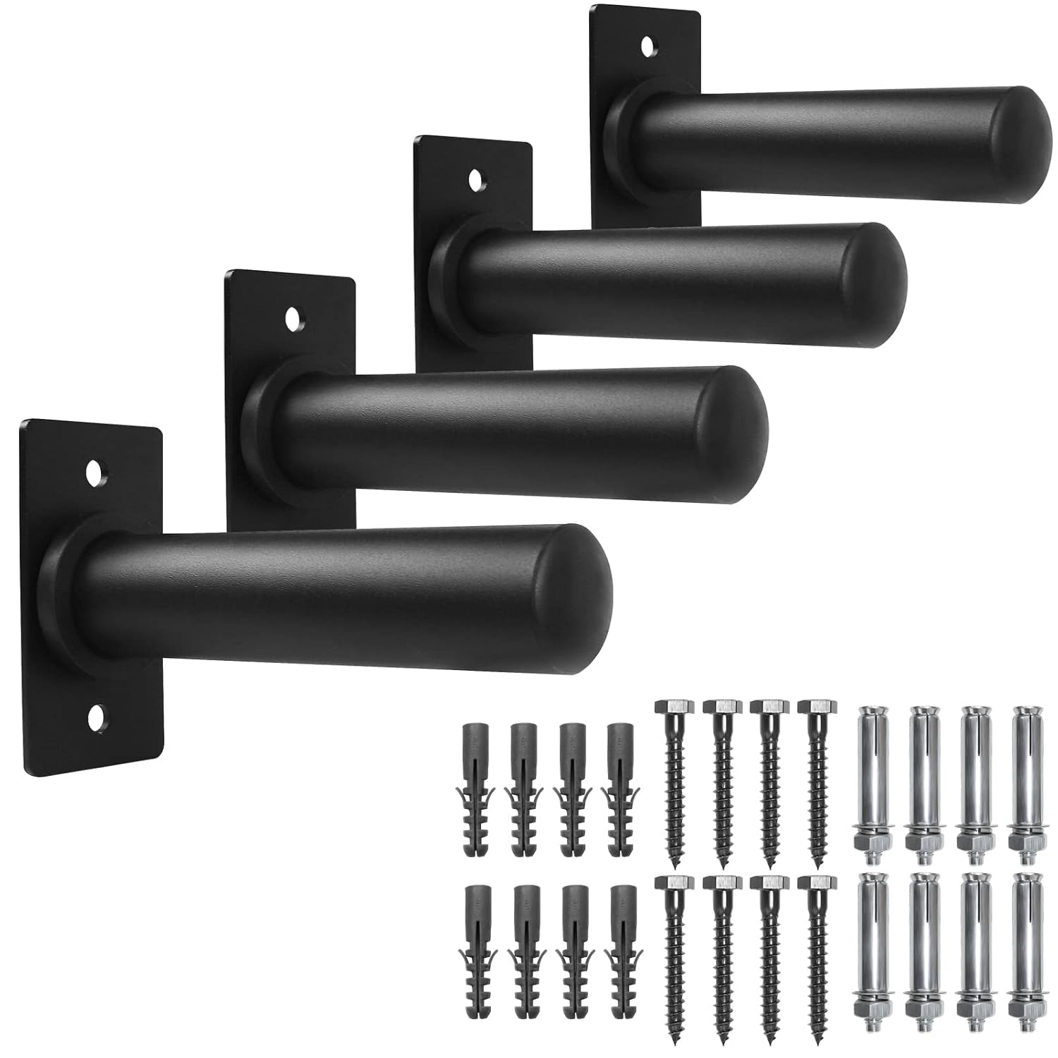 A2ZCARE Wall Mount Weight Plate Holder – Fits 2” Olympic Weight Plates