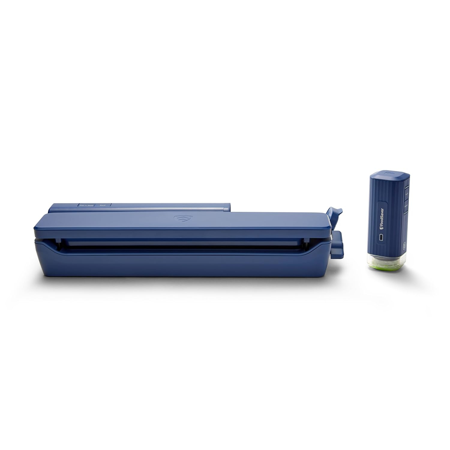 Matte Indigo Blue 2-in-1 Handheld and Countertop Vacuum Sealing System