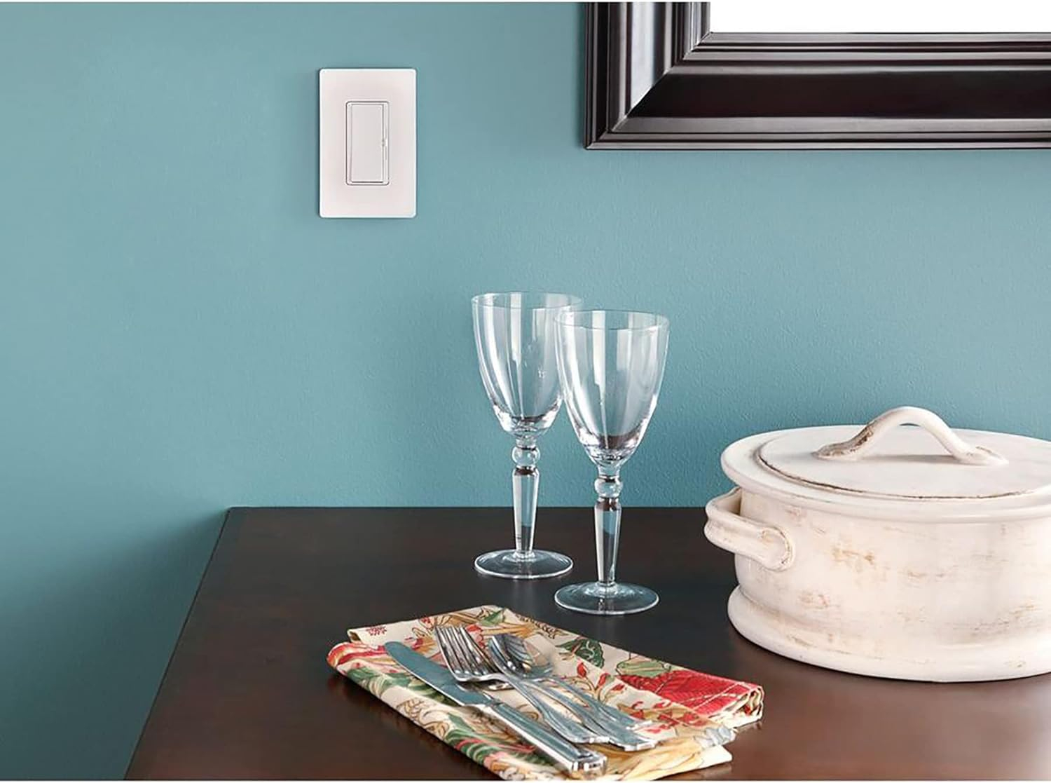 Black Gloss 1-Gang Decorator Wall Plate