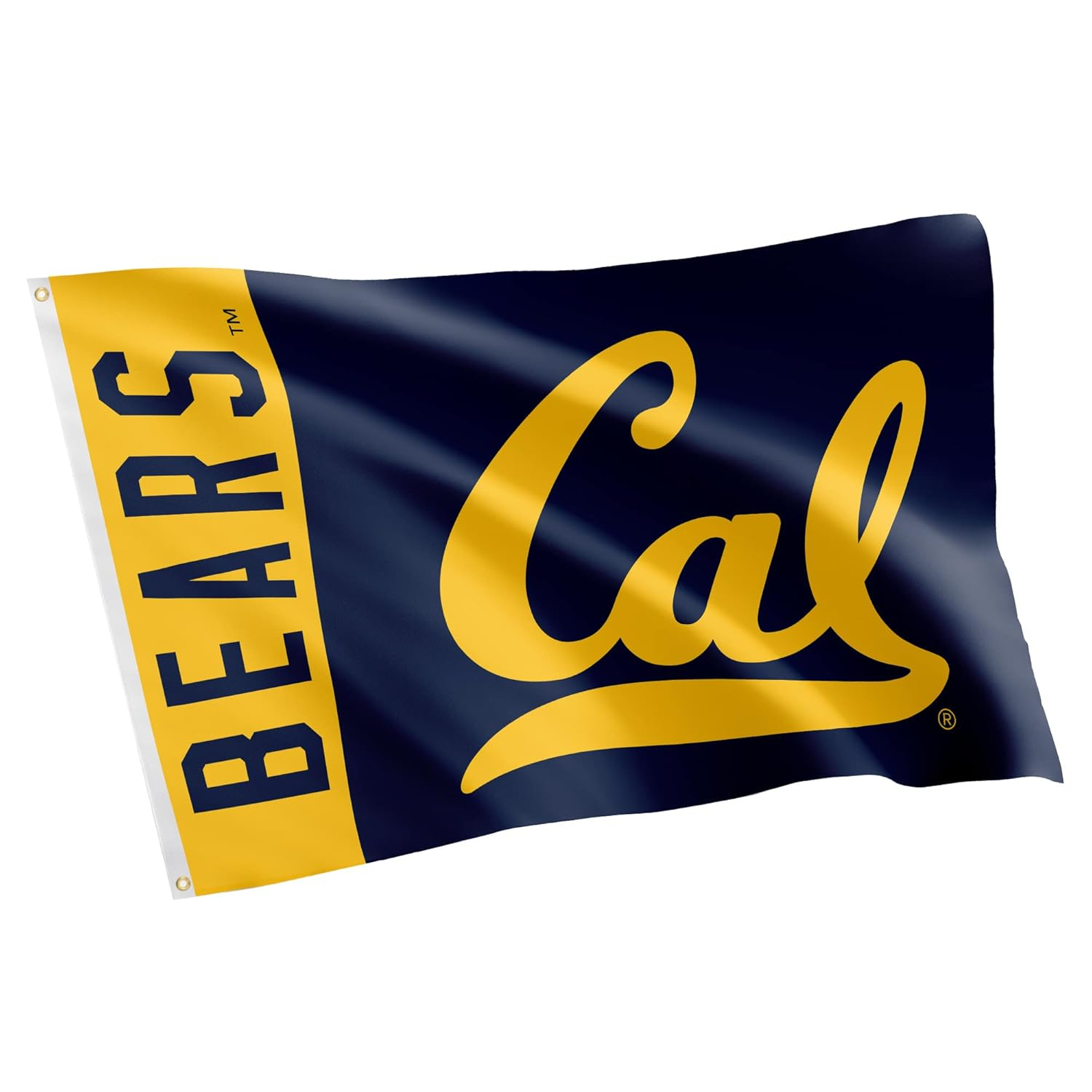 Cal Berkeley Golden Bears Blue and Gold 3x5 Polyester Flag