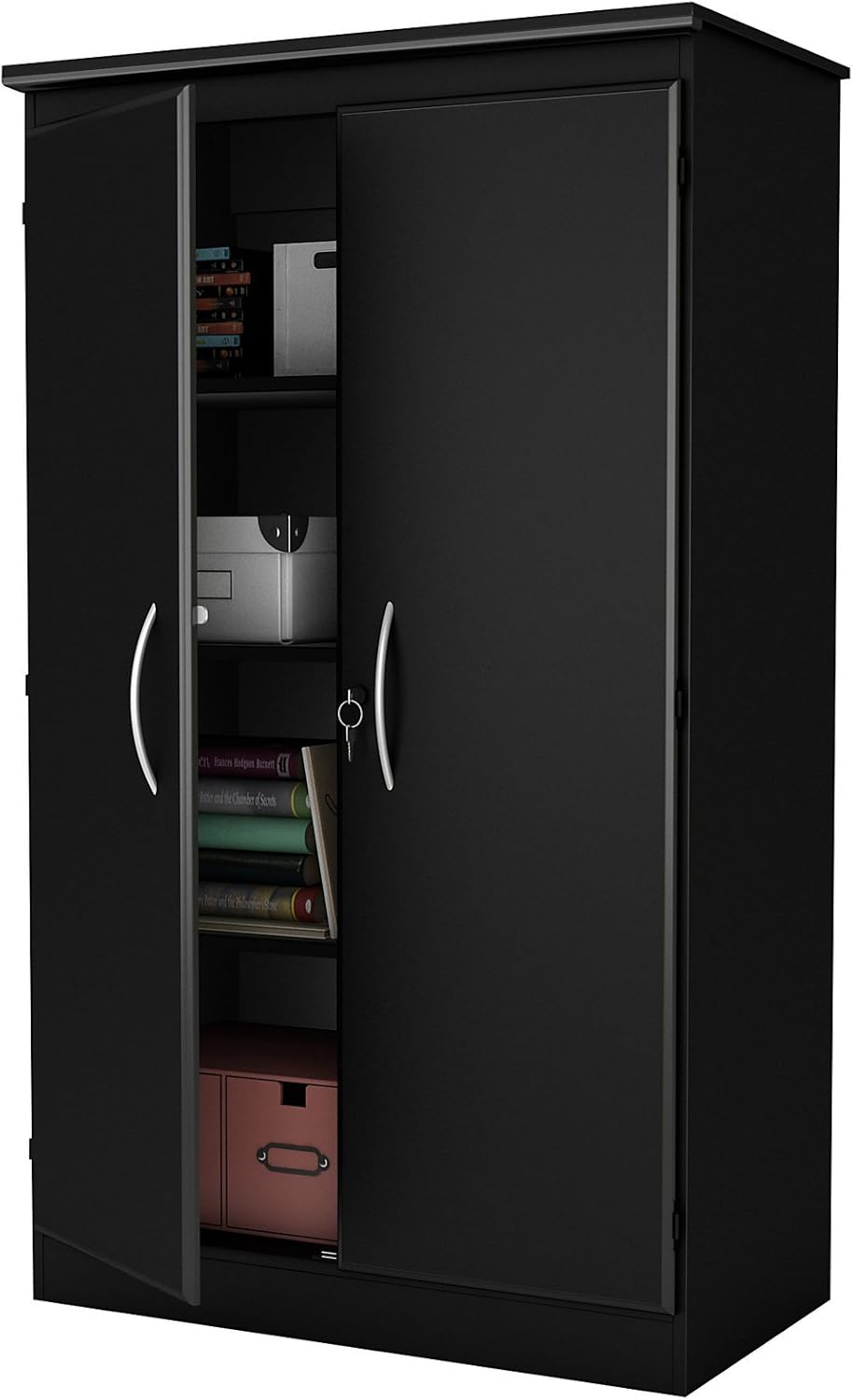 South Shore Morgan 2-Door Storage Cabinet, Multiple Finishes