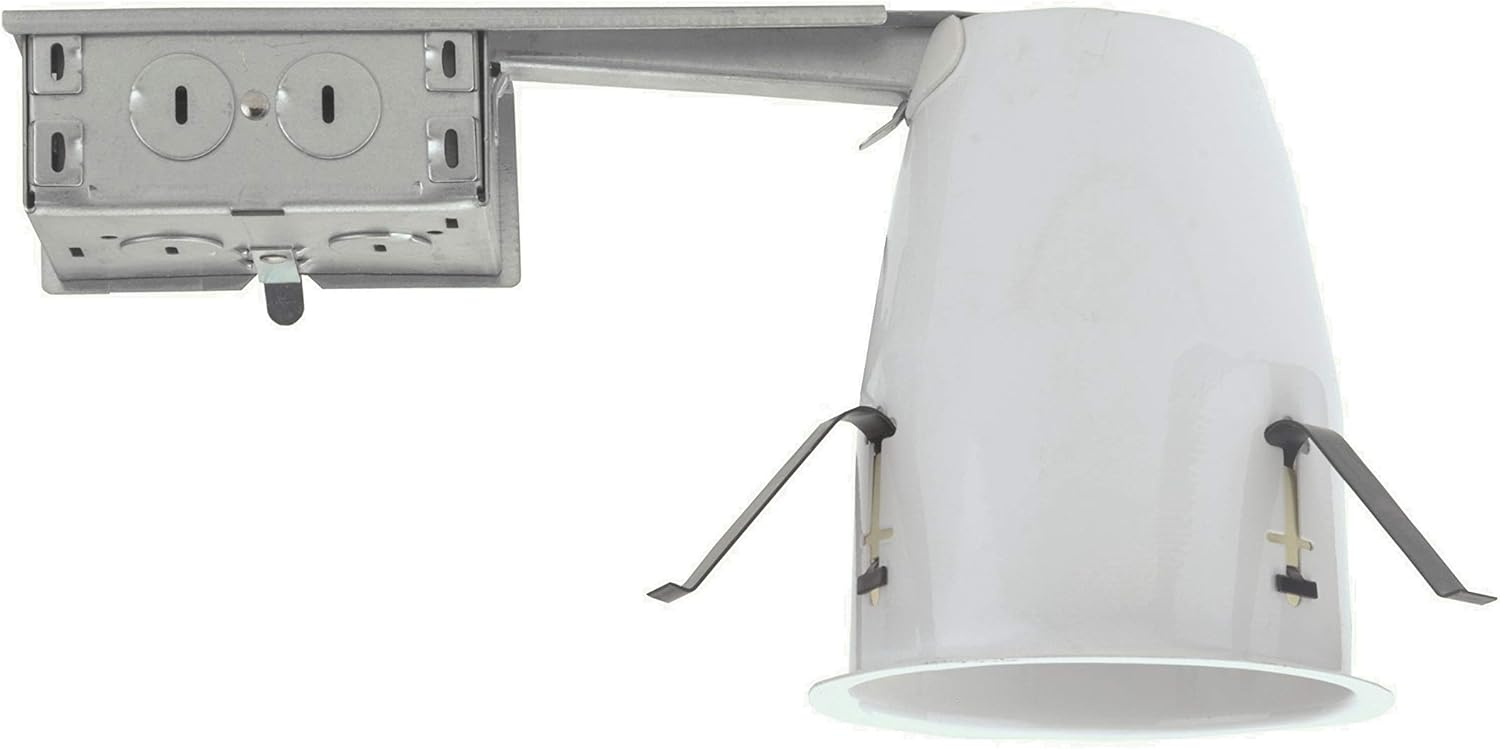 NICOR Lighting 19001AR-LED-ID 4 in. LED Remodel Housing with IDEAL Connection & IC-Rated - Natural
