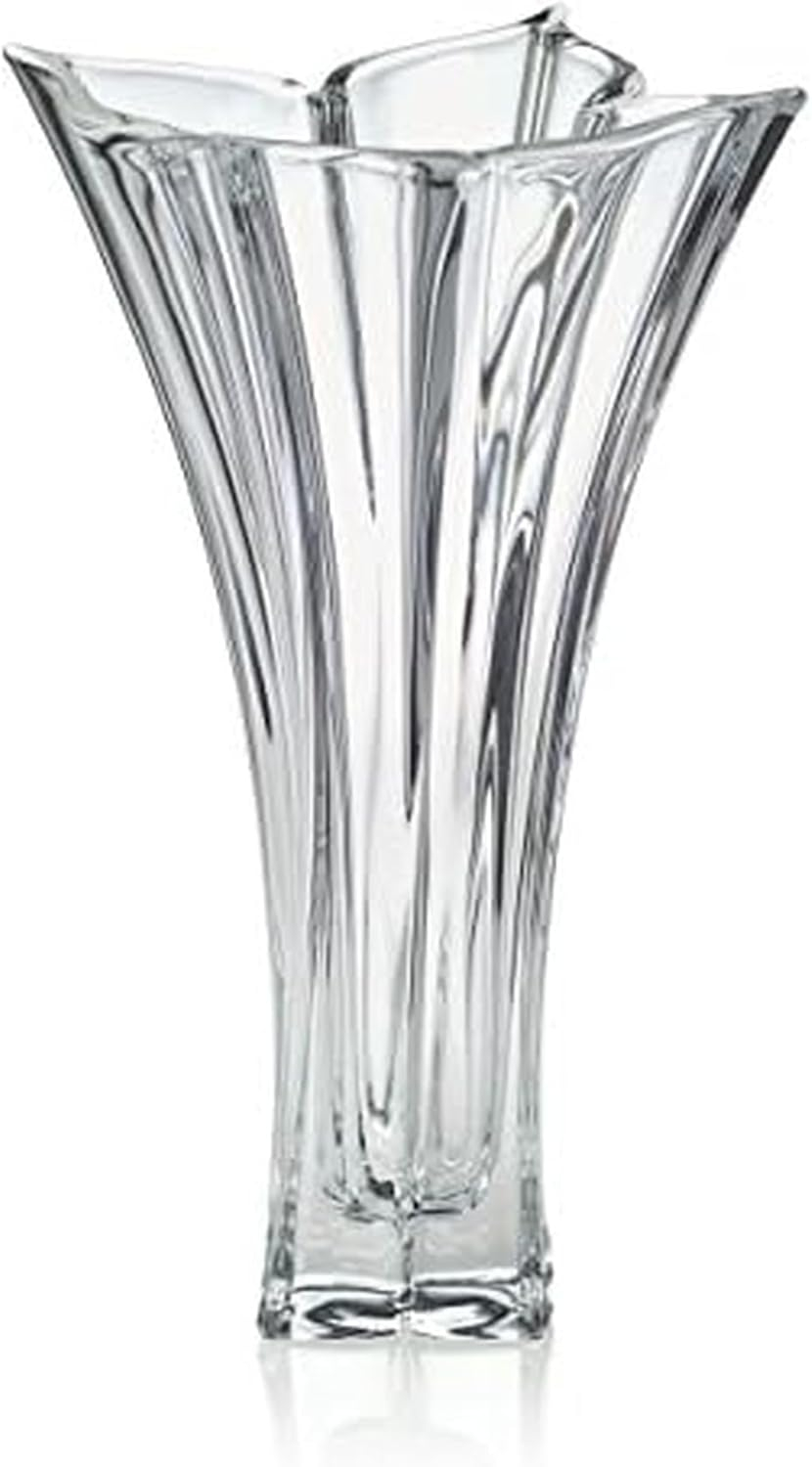Mikasa Mikasa Florale 14 in. Crystal Vase