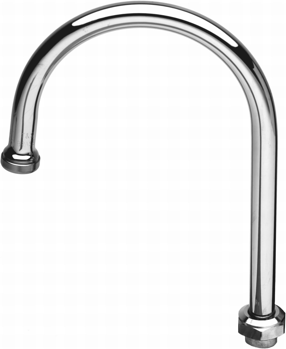 T&S Brass Swivel Gooseneck Spout Pot Filler Faucet