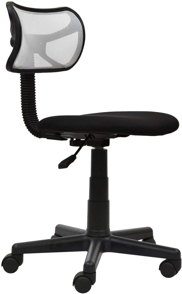 Techni Mobili Student Mesh Task Office Chair, White