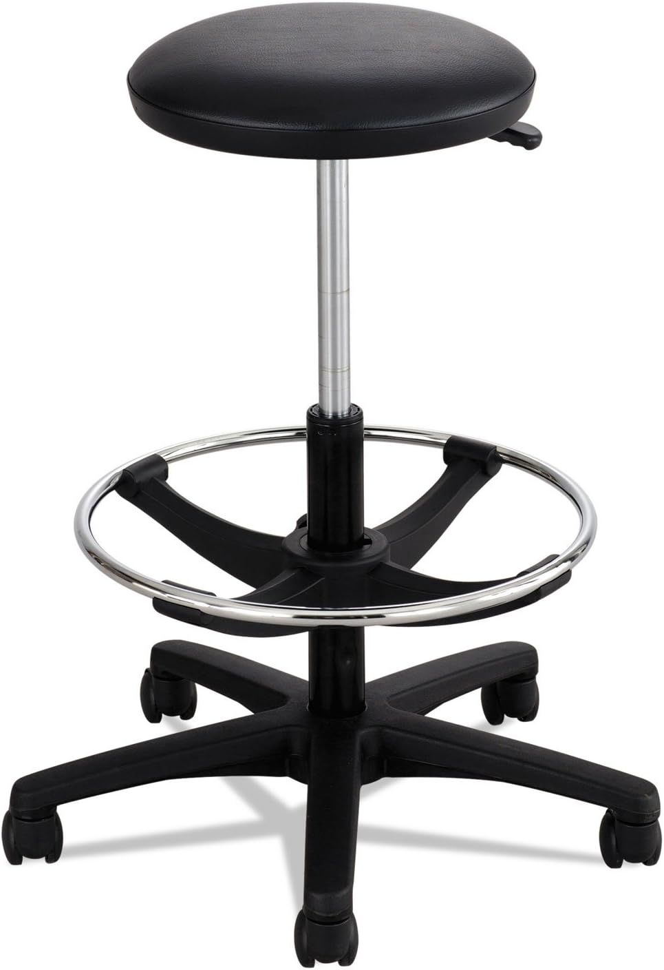 Safco Products Company Safco Diesel Series Industrial Stool w/Back, High Base