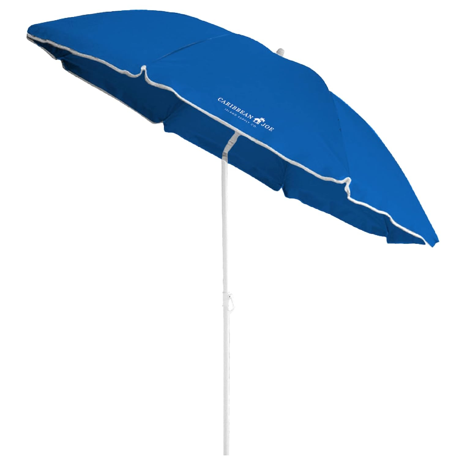 Caribbean Joe 6ft Beach Umbrella with UV Protection and Matching Case
