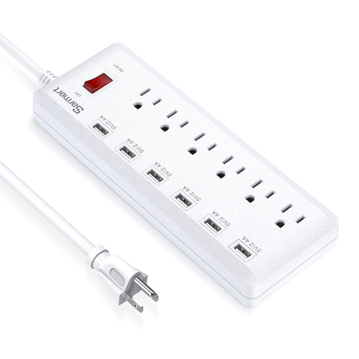 Tripp Lite TLP664USBB Protect It! 6-Outlet Surge Protector with 4 USB Ports, 6ft Cord