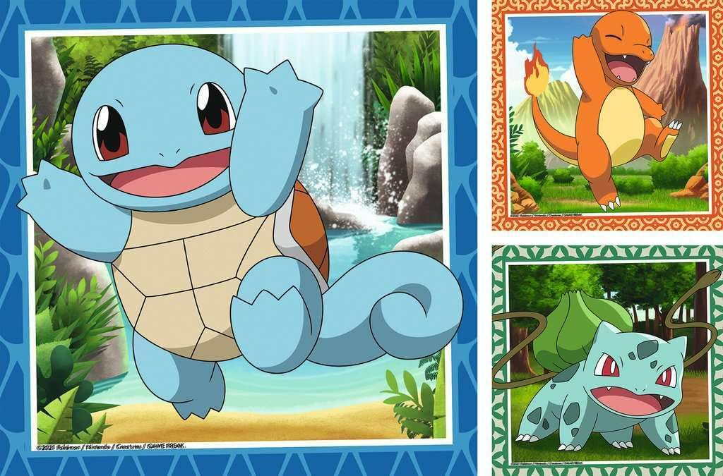 Ravensburger 5586 Pokemon Jigsaw Puzzles for Kids Age 5 Years Up-3x 49 Pieces-Pikachu