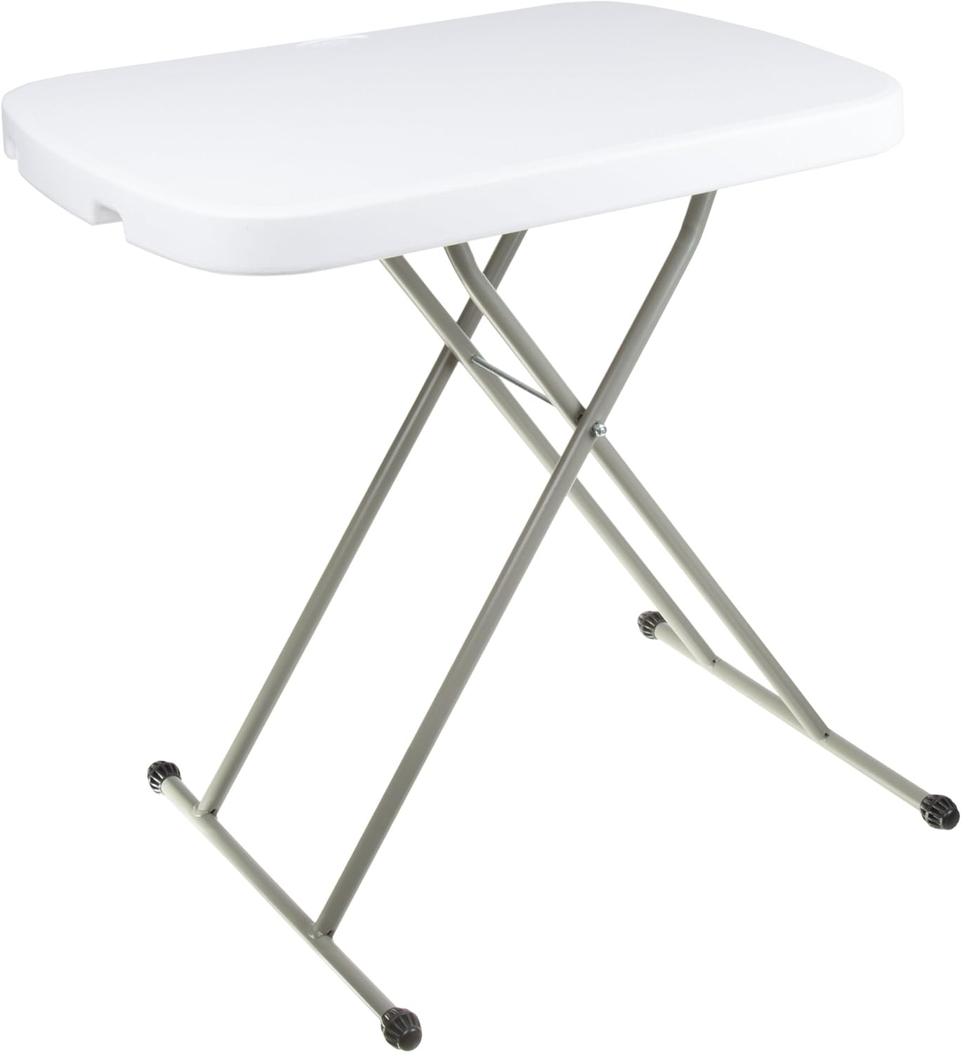 Lavish Home Folding Table - Lightweight Portable Folding Desk - Small Plastic Table for TV Tray, Playing Cards, and Craft Room