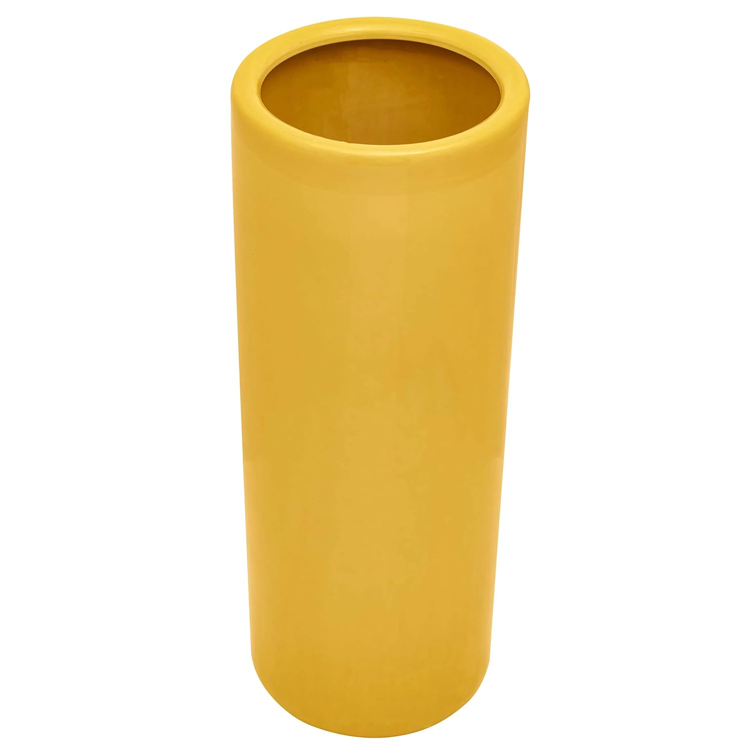 24" Bright Yellow Umbrella Stand