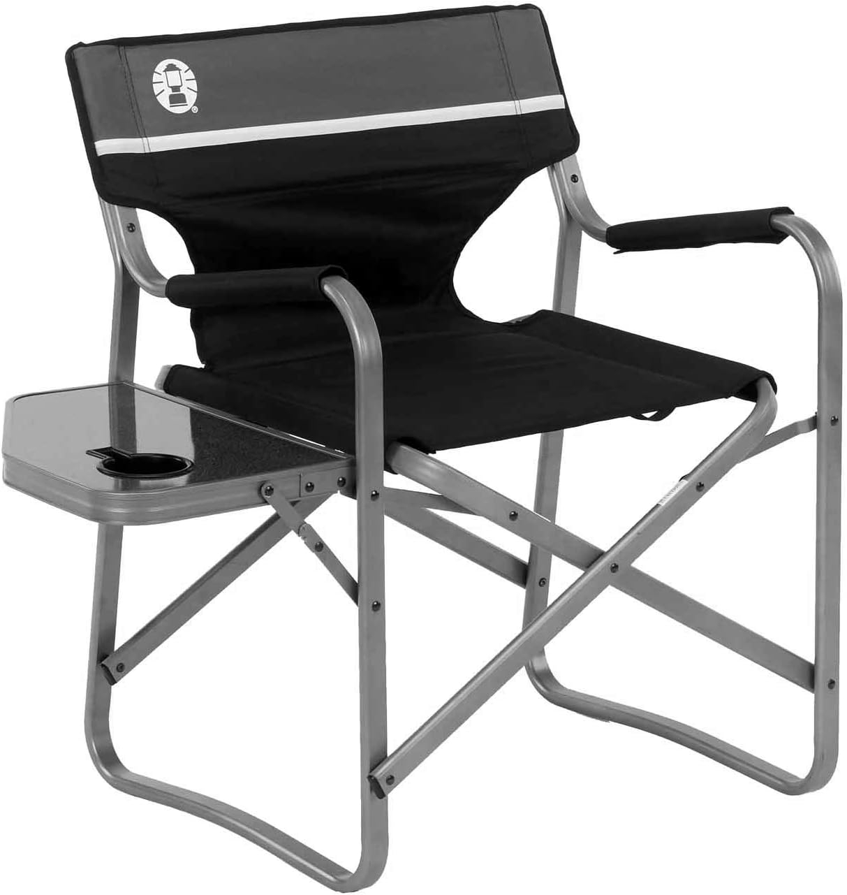 Coleman Aluminum Camping Chair with Side Table