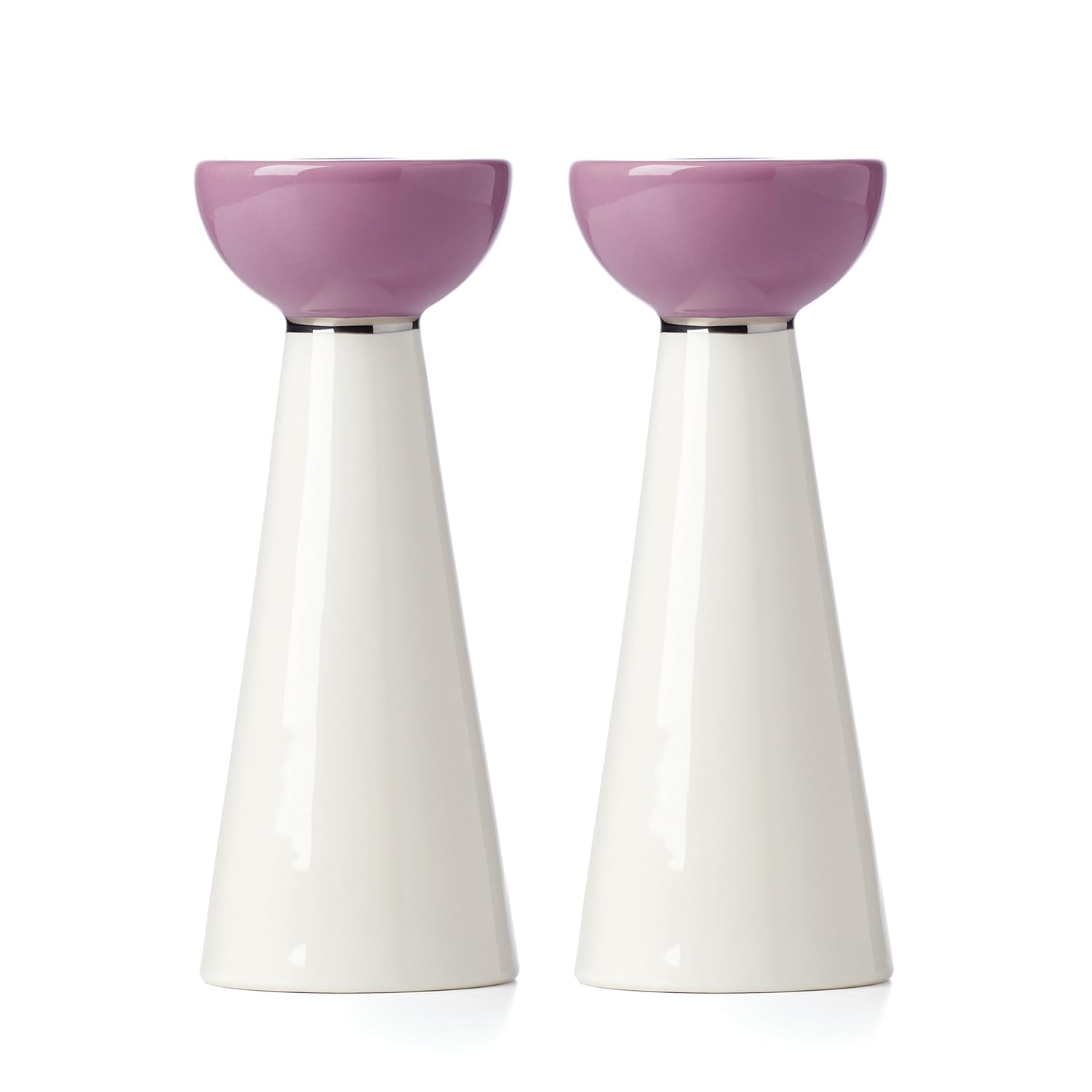 kate spade new york Oak Street 2-Piece Candlestick Holders Set, Passover