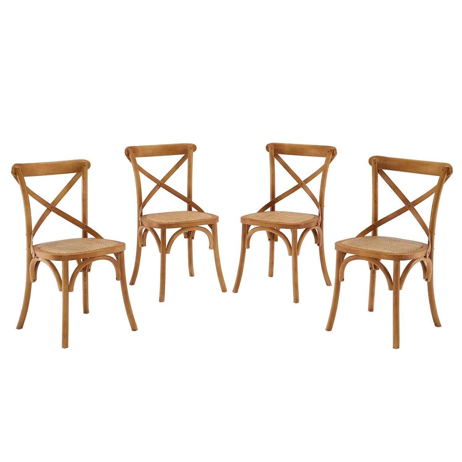 Modway Gear Dining Side Chair Set of 4
