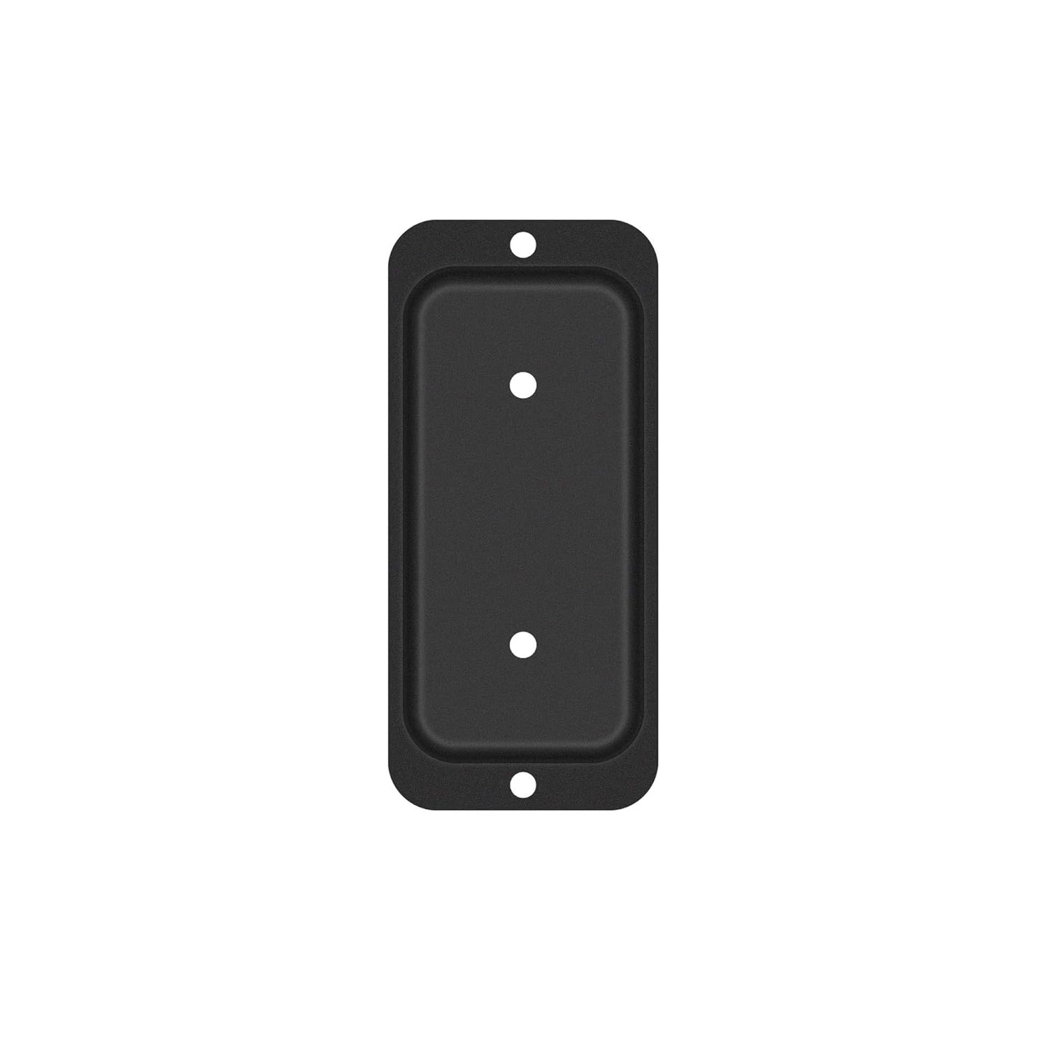 Black Powder-Coated Steel 2" x 4" Rail Hanger Bracket