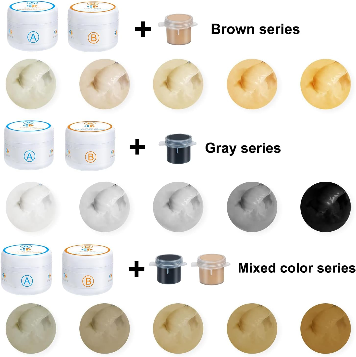 Tub, Tile and Shower Repair Kit (Color Match), 3.7oz Fiberglass Repair Kit, Porcelain Repair Kit White/Almond/Black/Bone/Bisque/Biscuit/Grey/Cream/Off White/Beige, Odorless Bathtub Paint