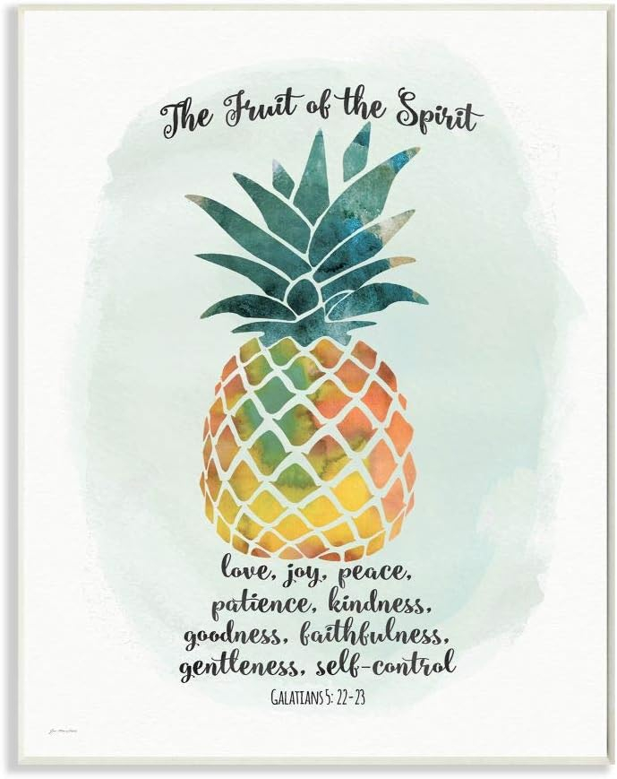 Stupell Home Décor The Fruit of the Spirit MDF Plaque