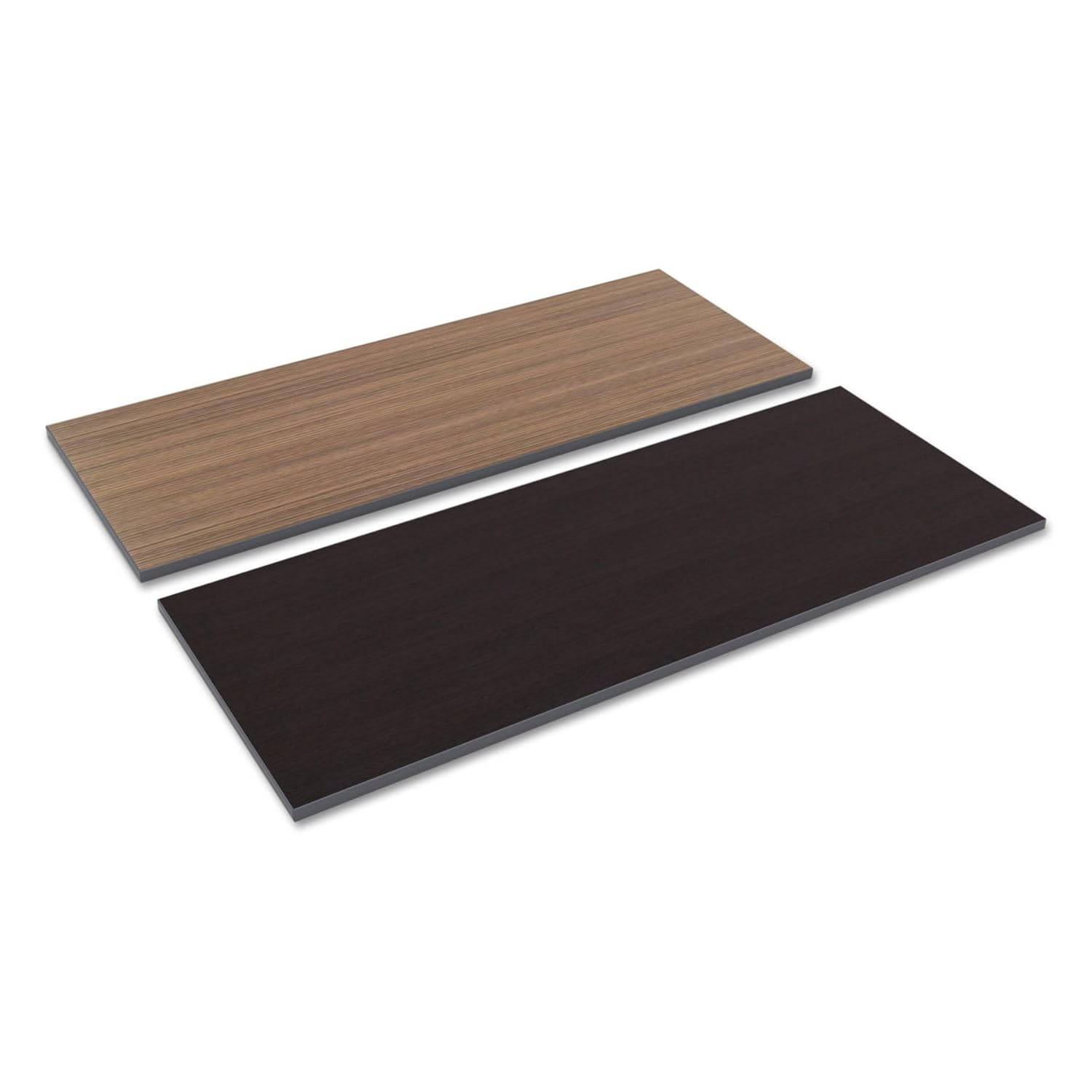 Alera AL  Reversible Laminate Table Top - Espresso & Walnut - 60 x 24 in.