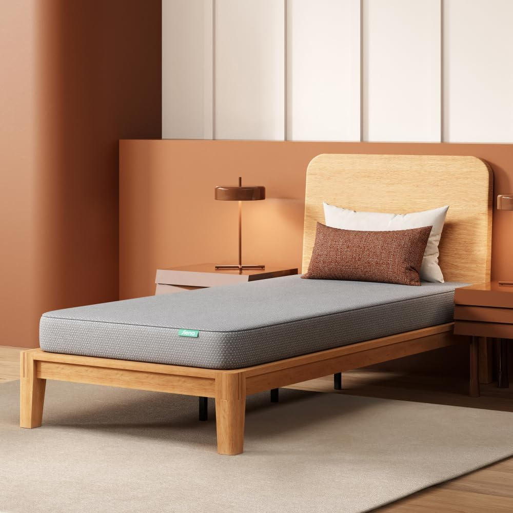 Siena 6" Twin XL Foam Mattress - Medium Firm - 180 Night Trial - Premium Pressure-Relieving Layers - 10 Year Warranty - Mattress in a Box - CertiPUR-US Certified