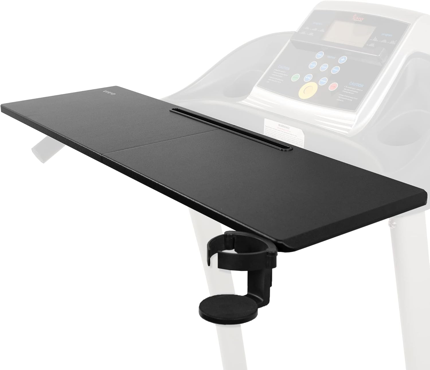 VIVO Universal Laptop Treadmill Desk Attachment with Cupholder and Tech Slot
