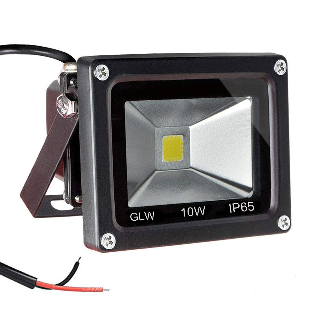 Mini IP65 Waterproof 12V AC/DC LED Flood Light - 10W, 900LM, Daylight White - High-Quality Outdoor L