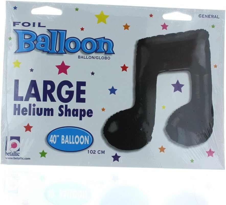 XL 40" Musical Note Eight Super Shape Mylar Foil Balloon Decoration Concert
