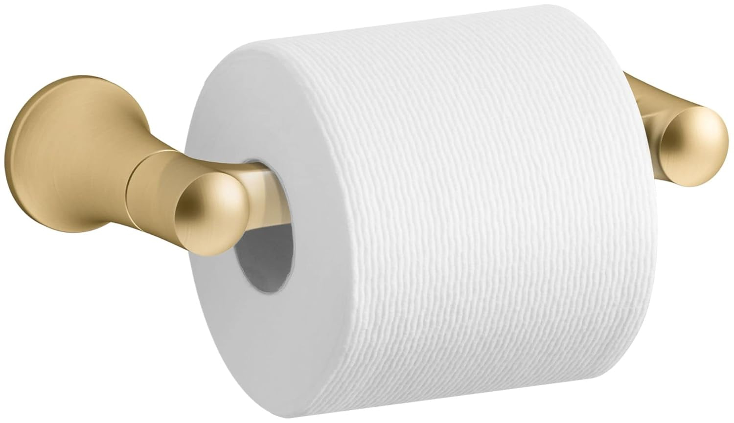 Brushed Nickel Wall Mounted Pivoting Toilet Paper Holder
