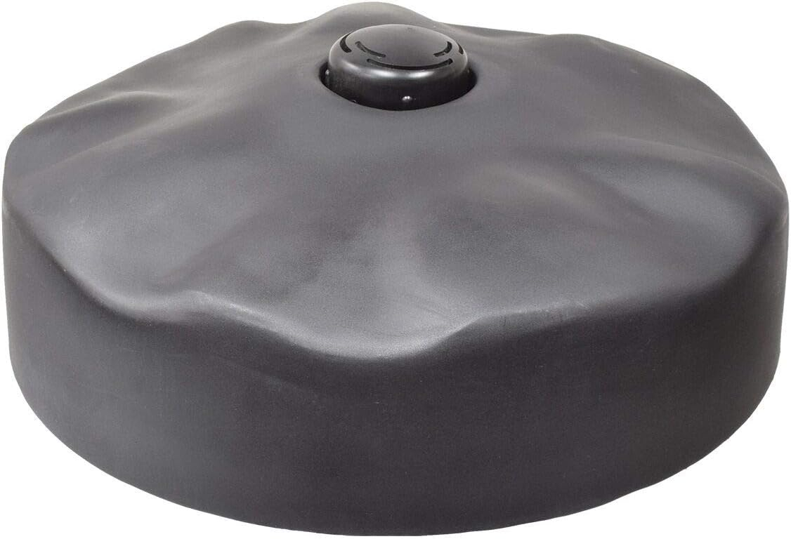 EasyPro Pond Products 24" Floating Pond Fountain Head - Narrow Umbrella Nozzle Black Float Cover