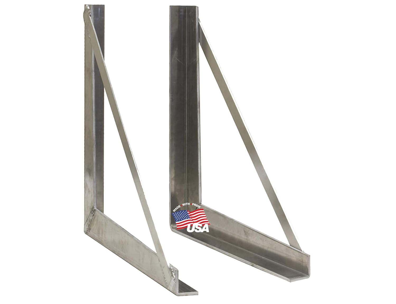 Aluminum 18 x 18 Inch Welded Mounting Bracket Kit