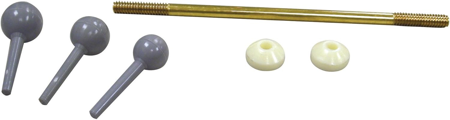 Danco  3/16 in. Dia. Brass  Pop-Up Drain Ball Rod Assembly