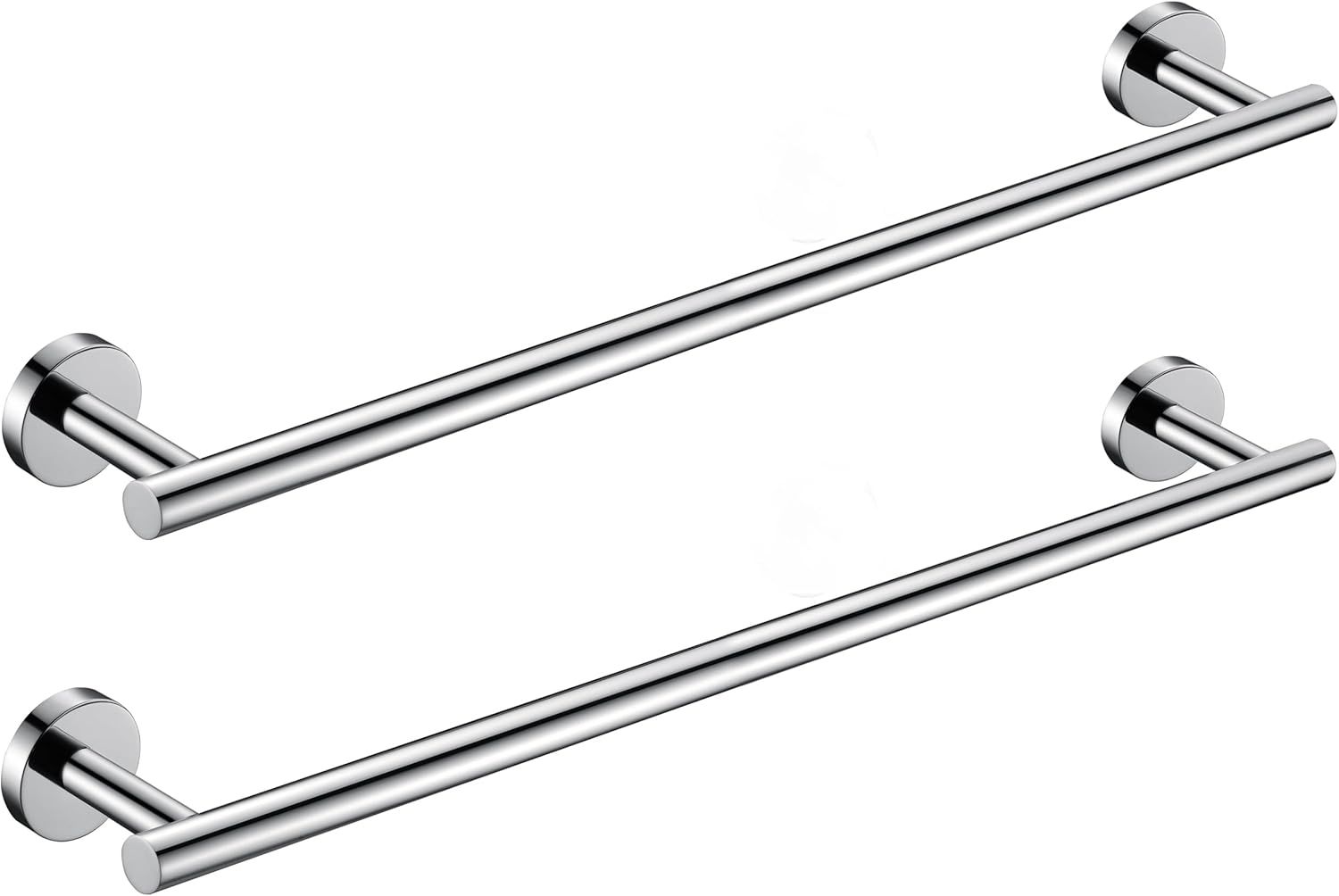 Nolimas Polished Chrome Bath Towel Bar Single Bars Towel Rack Rod Classic Wall Mounted Stainless Steel Bathroom Towel Bar Toilet Kitchen Towel Shelf Single Layer,9inch