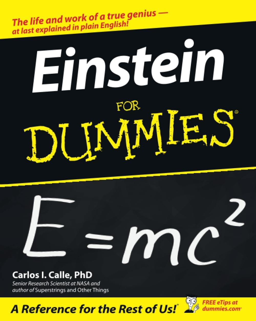 Einstein For Dummies - by  Carlos I Calle (Paperback)
